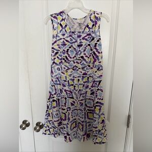 Title Nine Dream Geometric Athleisure pickleball golf tennis Dress-Medium